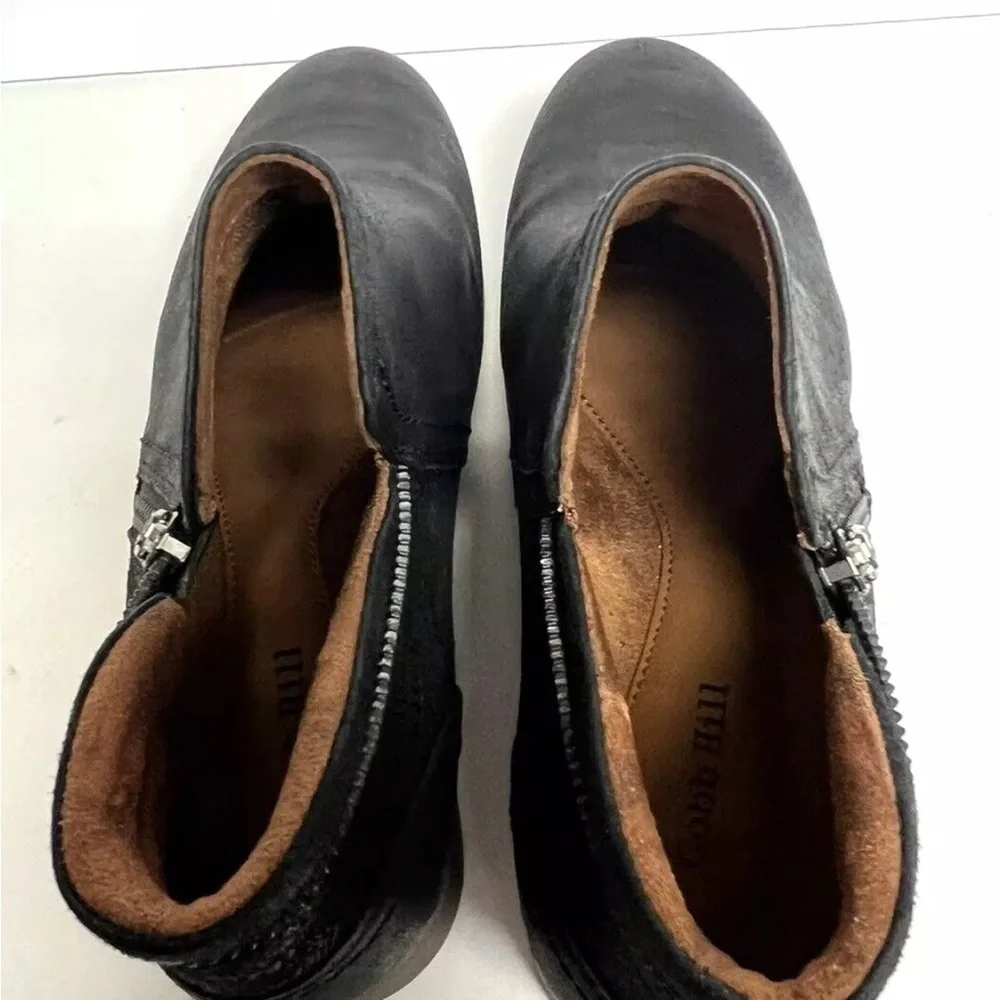 Cobb Hill Womens Crosbie Bootie Black Size 6 W